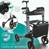 ELONEO Déambulateur pliable et léger avec siège, Voir les images du produit 9