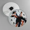Wanduhr - Rund - Glasuhr - tanzen sie - 30x30cm - Produktbild-Vorschau 2