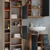 Badmöbel-Set Vicco Ilias Eiche 3 Teile, mit Unterschrank 60 Produktbild-Vorschau 5