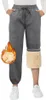 Damen Fleece Jogging Pants, Sporthose lang, Lange Produktbild-Vorschau 4