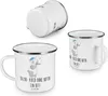 Mr. & Mrs. Panda becher emaille Kazoo Hit - Weiß - Produktbild-Vorschau 4