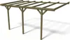 Anbau-Carport "Solar 2" - 300 x 454 x 245 cm Produktbild-Vorschau 1
