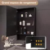 INONEFT, mobiletto da bagno con specchio e illuminazione, Anteprima dell’immagine prodotto 6