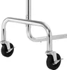 Chromowany wieszak na ubrania mobilna garderoba 150 cm Podgląd zdjęcia produktu 24
