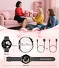 Smartwatch Damen Anruf 1.27" HD Elegant Diamant Frauen für Produktbild-Vorschau 5