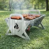 LogistSystem, grill pliable pour camping, en acier Voir les images du produit 2