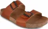 Klasyczne klapki damskie Haflinger 31333037363332, brązowe, Podgląd zdjęcia produktu 8
