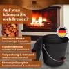BLACK OAK Asche-Kübel Katla 15 L schwarz – Aschebehälter Produktbild-Vorschau 7
