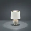 Lampa stołowa LUXOR srebrno-biała 1xE14x40W tkanina Podgląd zdjęcia produktu 11