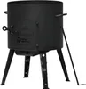 Ø40cm Uchag 2mm Stahl 12L Kazan Gusseisen mit Dekel Produktbild-Vorschau 2