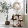 Light & Living - Beistelltisch JOEKON - Ø60x80cm - Braun Produktbild-Vorschau 8
