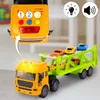 MalPlay Transporter Lastwager Set 6 Autos Fahrzeuge Produktbild-Vorschau 10