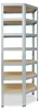shelfplaza HOME 230x60x30 cm Eckregal in verzinkt mit 7 Produktbild-Vorschau 4