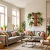 MG Design Wandregal Holz Pflanzenregal Boho 60 x 70 cm - Produktbild-Vorschau 3