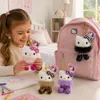 Hello Kitty Plüsch Schlüsselanhänger 10 cm Leo braun Produktbild-Vorschau 3