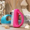com-four® 4x Handbürste - Nagelbürste mit Griff - Produktbild-Vorschau 2