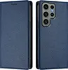 Litchi Leder Handyhülle für Samsung Galaxy S23 Ultra Wallet Produktbild-Vorschau 2
