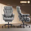 HOMCOM Bürostuhl ergonomisch Drehstuhl mit 6-Punkt-Massage Produktbild-Vorschau 3