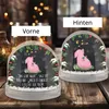 Mr. & Mrs. Panda Schneekugel Weihnachten Schwein Glück - Produktbild-Vorschau 5