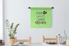MuchoWow® Wandteppich Wandbehang Essen ist gut, Wein ist Produktbild-Vorschau 3