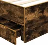 Bettrahmen Geräucherte Eiche 100 x 200 cm Ingenieurs Holz Produktbild-Vorschau 11