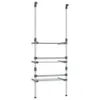 A freestanding, multi-tiered drying rack with two vertical poles and horizontal bars for hanging clothes. Náhled obrázku produktu