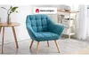 CASERTA Sessel in blauem Stoff Produktbild-Vorschau 9