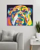 Zuty - Malen nach Zahlen - BUNTE BULLDOGGE, 40x50 cm, mit Produktbild-Vorschau 2