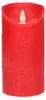 Anna's Collection Led stumpfe Kerze - rot - H15 x D7,5 cm Produktbild-Vorschau 1