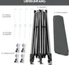 COSTWAY 3 m x 3 m velký vyskakovací stan s baldachýnem, Náhled obrázku produktu 5
