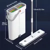Mop Płaski Wąskie Wiadro Slim TSG-610 Dwukomorowe Z Podgląd zdjęcia produktu 7
