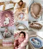 Babynest 2-in-1, Nestchen, & Bettschlange Beige – Velours, Produktbild-Vorschau 2