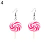 Mode Regenbogen Lollipop Candy Baumeln Haken Ohrringe Produktbild-Vorschau 8