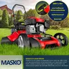 MASKO® Benzin Rasenmäher 5in1 Radantrieb EasyClean Produktbild-Vorschau 4