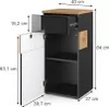 Mobiletto bagno Vicco Eden Antracite 40 x 84 cm, Model Anteprima dell’immagine prodotto 2
