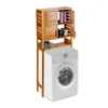 relaxdays Waschmaschinenschrank, 10024184_0 braun 1 Produktbild-Vorschau 1