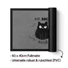 Mir Doch Miau Fußmatte mit Katzen und Herzen Motiv für Produktbild-Vorschau 2