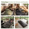 Sekey Schlafsack 220x80 cm 3-Jahreszeiten-Deckenschlafsack Produktbild-Vorschau 7