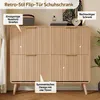 Merax Schuhschrank mit Klapptüren, Moderner Schuhregal im Produktbild-Vorschau 12