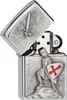 Accendino Zippo Crusade Victory cavaliere Chrome Brushed Anteprima dell’immagine prodotto 3