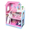 XMTECH Kinder Puppenhaus aus Holz 100 cm, Puppenstube Produktbild-Vorschau 14