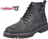 A single gray Rieker boot is shown against a white background. The RiekerTEX logo is visible in the top left corner. Náhled obrázku produktu