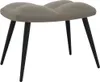 vidaXL Relaxsessel mit Hocker Hellgrau Samt Produktbild-Vorschau 15