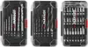 Three tool cases containing drill bits and screwdriver bits are displayed side-by-side. Produktbild-Vorschau