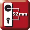 ABUS Tür-Schutzbeschlag HLZS814 F1 aluminium mit Produktbild-Vorschau 4