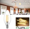 LUMILED B35 E14 LED Lampe 6 Stück Set 7W (ersetzt 60W) Produktbild-Vorschau 2