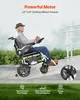 SucceBuy Elektrischer Rollstuhl faltbar, 19 km Reichweite, Produktbild-Vorschau 5