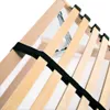 Close-up view of a wooden bed slat base with a black strap. Náhľad obrázku produktu