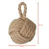 Butoir de porte NŒUDS en tricot - set de 2 pièces en crème Voir les images du produit 2