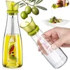 Glasflasche für Öl und Essig mit Kräuterspender 0,5 l Produktbild-Vorschau 1